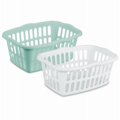 STERILITE Sterilite 12459412 Rectangular Laundry Basket 1.5 Bushel