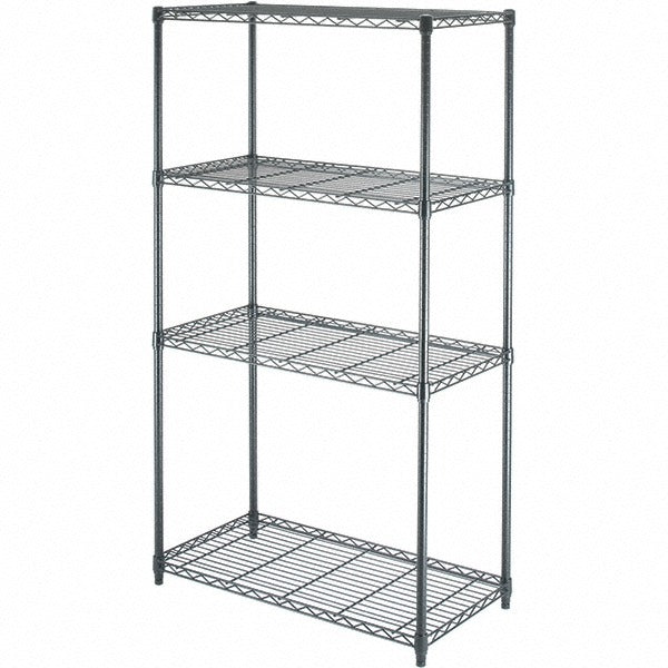VALUE COLLECTION Value Collection 183663-4LEB Wire Shelving 4 Shelves