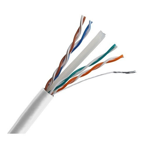 WIREPATH Wirepath NST-CAT6PL-1000-WHT Cat6a Plenum Cable 1000 Ft