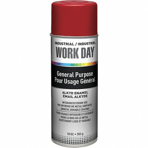 KRYLON Krylon A04404007 Enamel Spray Paint Red Gloss 10 Oz