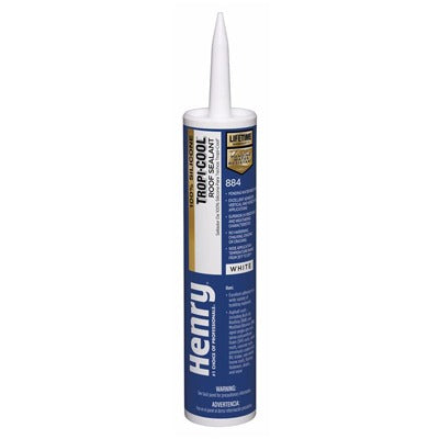 HENRY Henry Co HE884004 Silicone Roof Sealant 10.1 Oz White