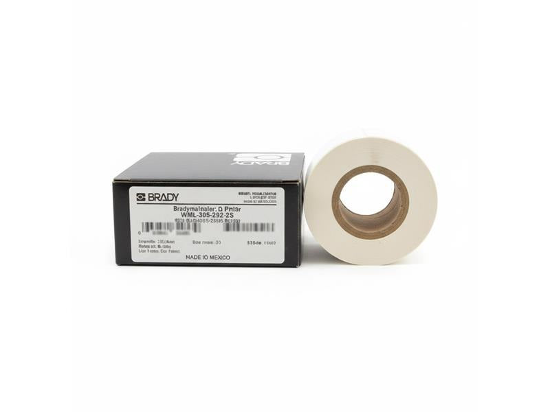 BRADY Brady WML-305-292-2S Die-Cut Printer Label Roll (500 Labels per Roll)