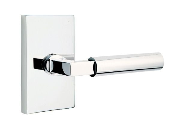EMTEK Emtek 5212HECUS26LH Hercules Lever Privacy Lockset Polished Chrome
