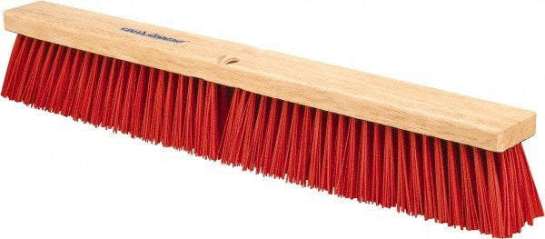 Pro-Source 08625220 24 Heavy Duty Synthetic Push Broom 4 Bristle Length