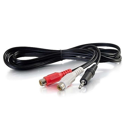 C2G C2G CG40425 3.5mm Stereo to Dual Rca Y Cable 6 Feet
