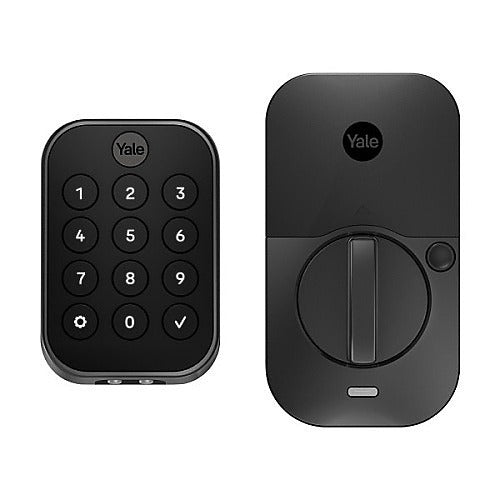 YALE Yale Residential YRD634-ZW2-BSP Matte Black Z-wave Smart Lock