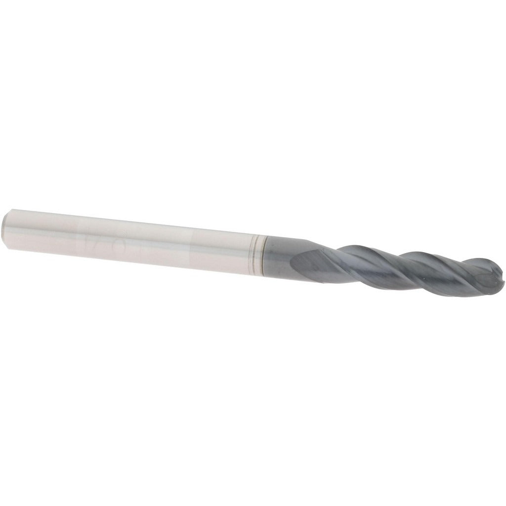 ACCUPRO Accupro 12179935 Ball End Mill 0.125 in 3 Flute Solid Carbide