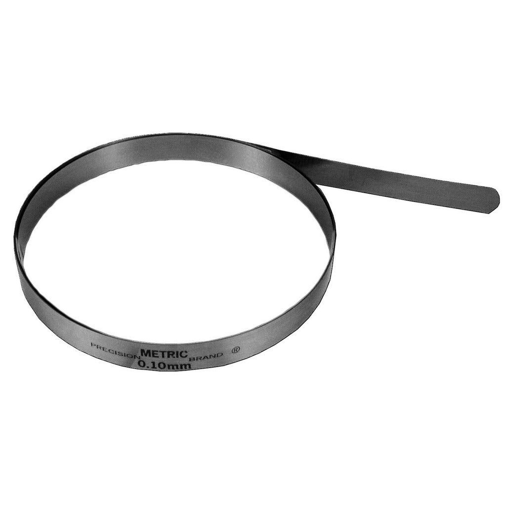PRECISION BRAND Precision Brand 09102 Feeler Stock Roll 0.02mm High-carbon Steel