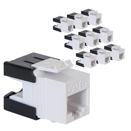 ICC Icc IC107GATWH Cat6a Keystone Jack Hd White