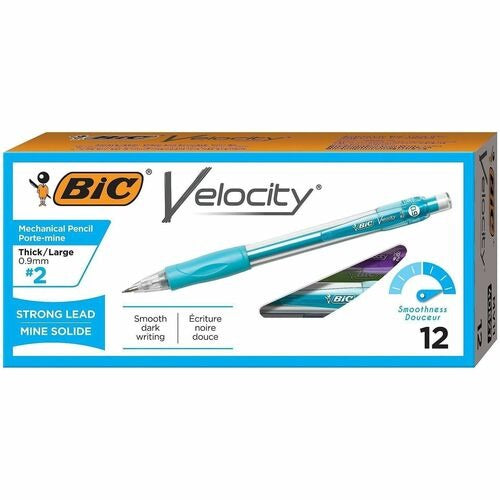 BIC Bic BICMV11BK Mechanical Pencil 0.9mm No. 2 Lead Dozen