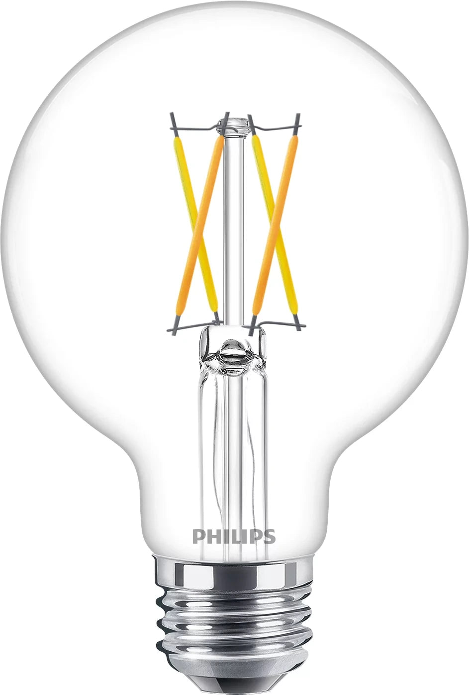 PHILIPS Philips 573345 Dimmable G25 LED Bulb 3.5W (G25 2-Pack 300Â°) Replacement 549501