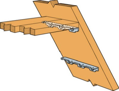 SIMPSON STRONG-TIE Simpson Strong Tie TA10Z-R Stair Tread Angle 20 Pack