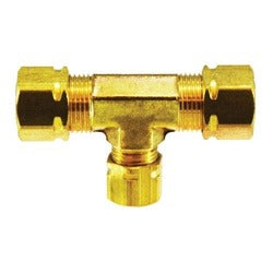 MIDLAND INDUSTRIES Midland Industries 26115 Reducing Captive Sleeve Tee Brass