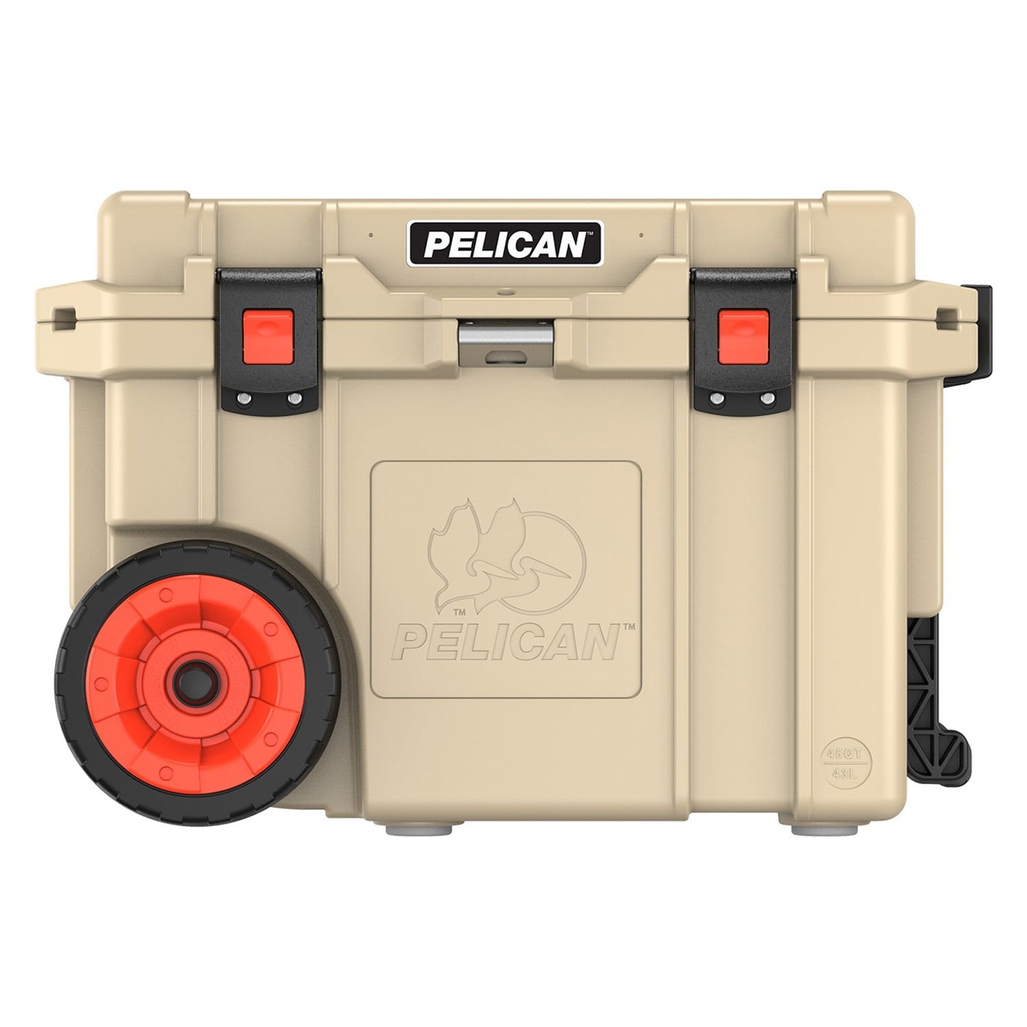 PELICAN Pelican 45QW-2-TAN Elite Wheeled Cooler 45 Qt (45QW-2-TAN)