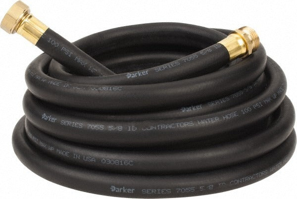 PARKER Parker 7055GHT63-300 Rubber Contractor Hose 25 Ft