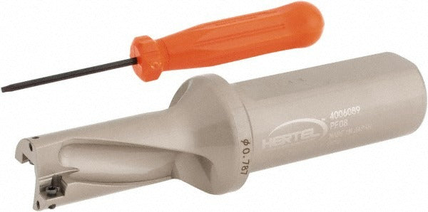 HERTEL Hertel 4006089 Indexable Insert Drill 0.787 in 2xd