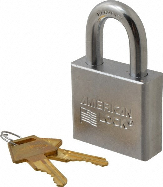 AMERICAN LOCK American Lock A5260 Padlock Brass Steel Keyed Different