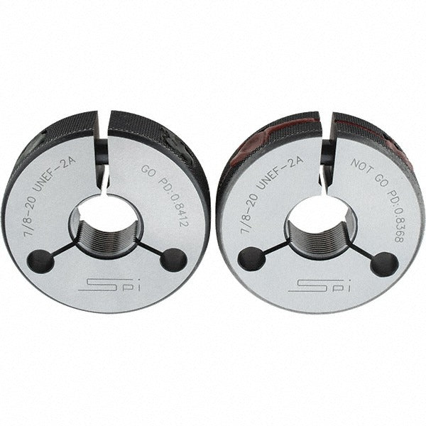 SPIROTHERM Spi 23-203-3 Threaded Ring Gage 7/8-20 Class 2A Go No Go