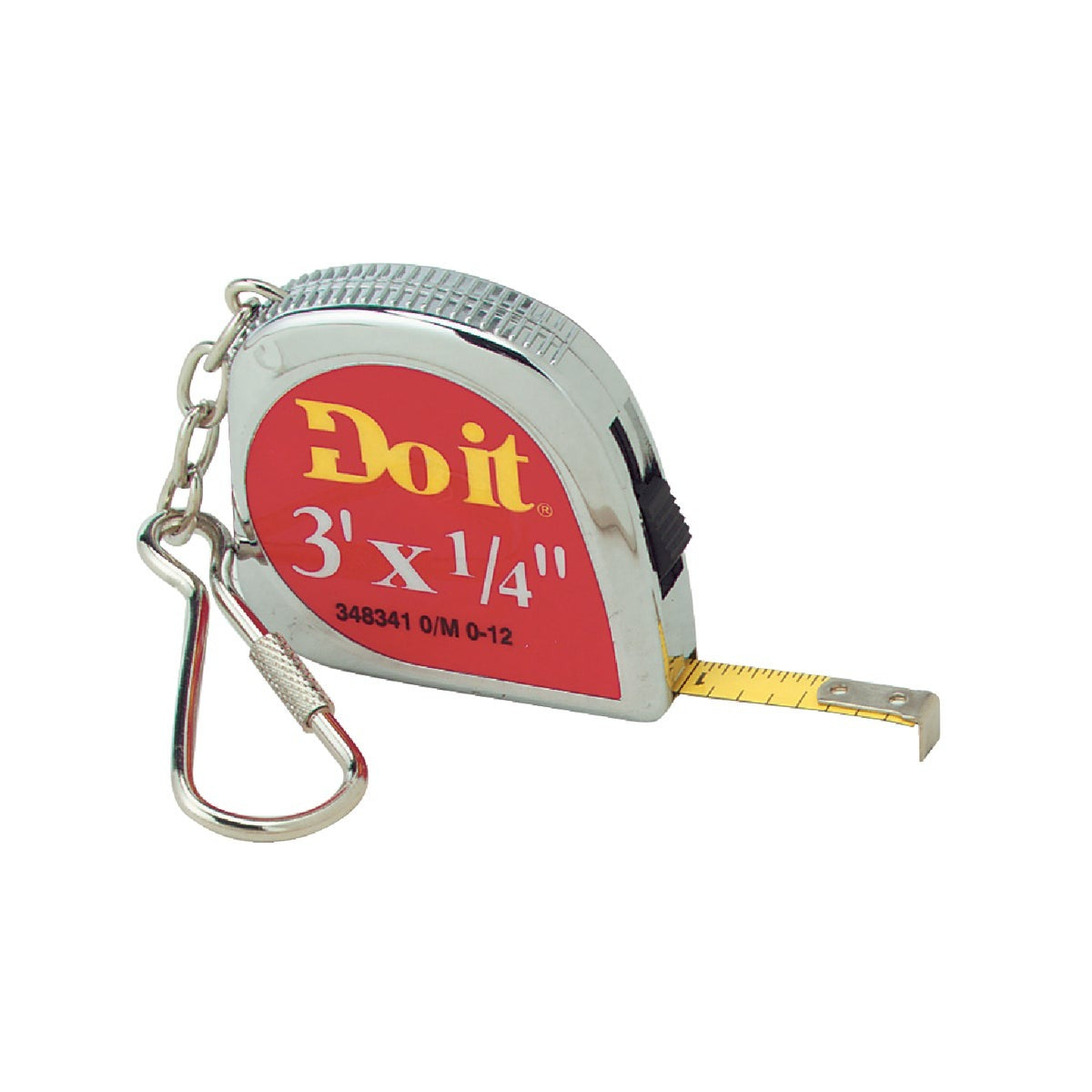 DO IT BEST Do It 348341 Key Ring Tape Rule 0.25 X 3 Ft