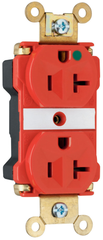 Legrand PT8300RED PlugTail Extra Heavy-Duty Hospital Grade Duplex Receptacle 20A 125V