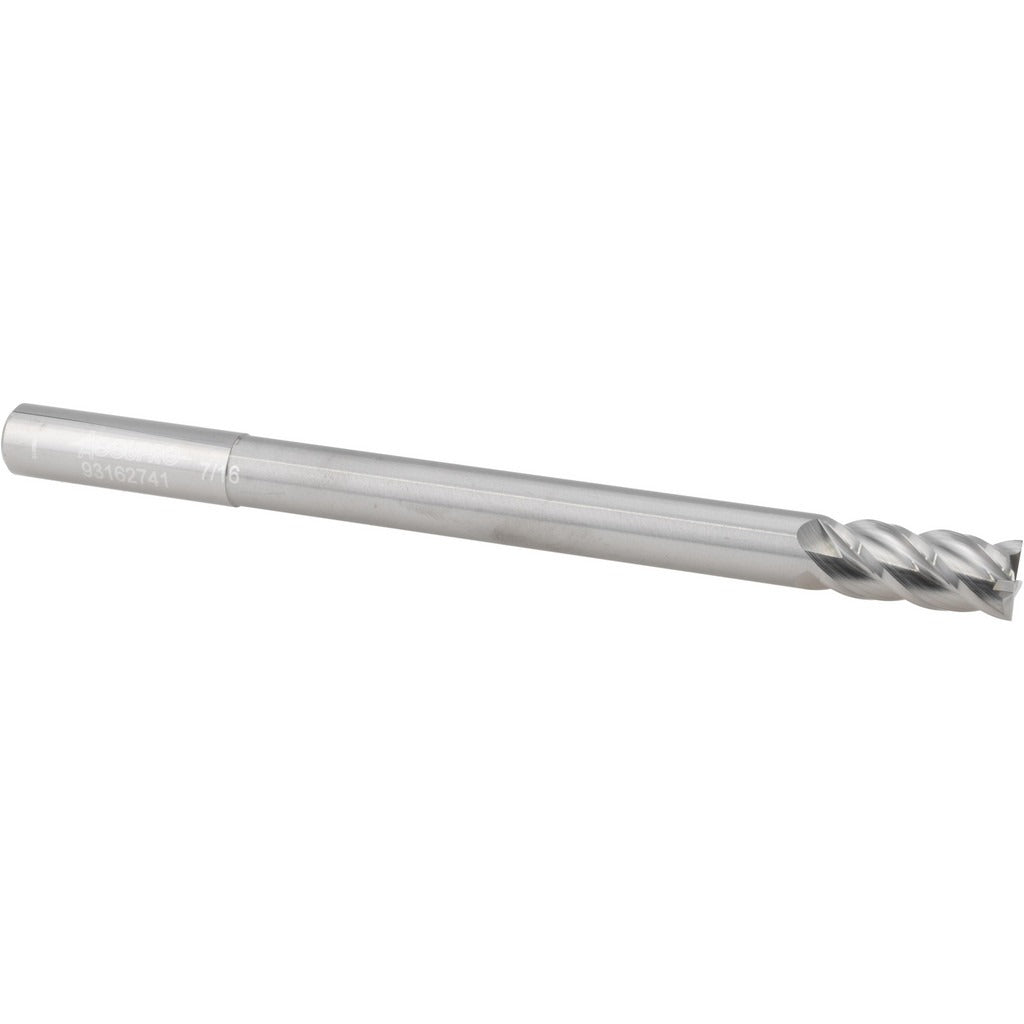 ACCUPRO Accupro 12177146 Square End Mill 7/16 Inch 4 Flute Carbide