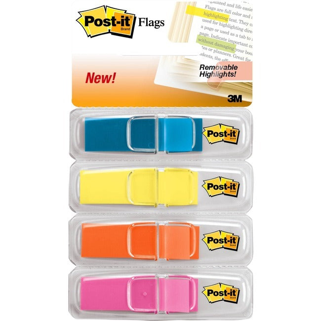 3M 3M MMM6834AB Post-it Flags 1/2 inch 140 pack