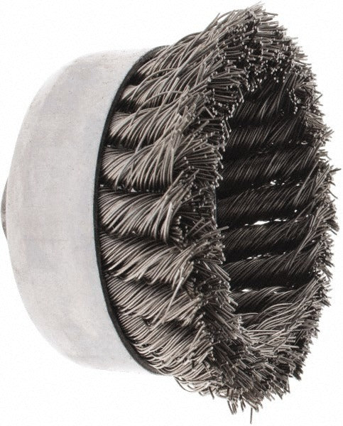 VALUE COLLECTION Value Collection B10374 Cup Brush 4in Stainless Knotted