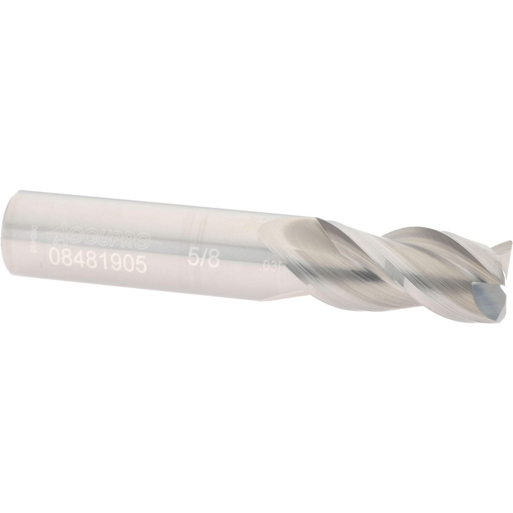 ACCUPRO Accupro 12182096 Corner Radius End Mill 5/8 in 3 Flute Carbide