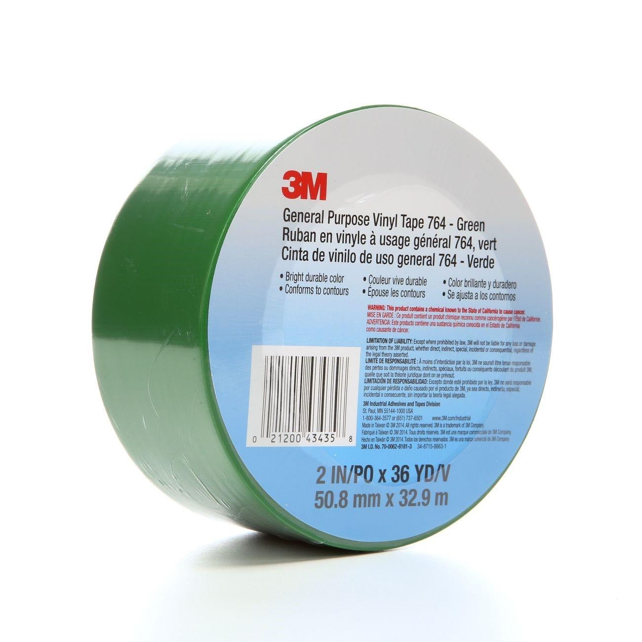 3M 3M 7000028964 Series 764 5 mil vinyl marking tape (2 inches x 36 yd)