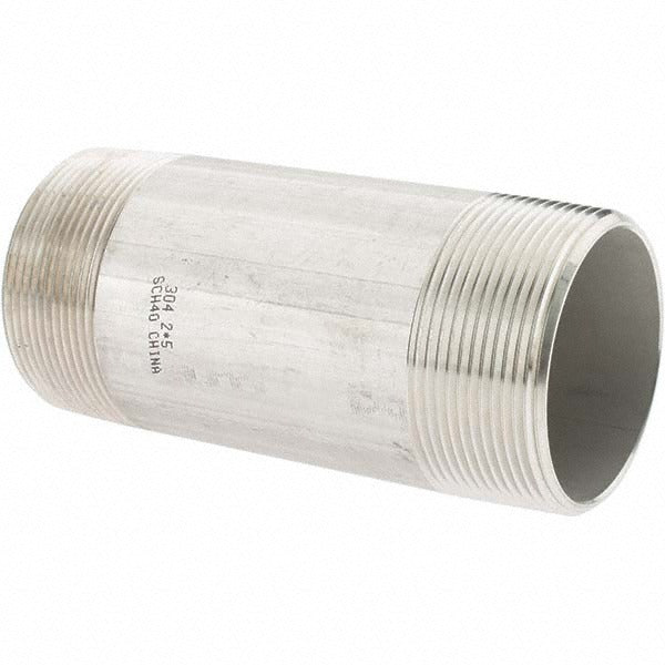 VALUE COLLECTION Value Collection 4BN2*5 Ss Pipe Nipple 2 in Sch 40 Gr 304
