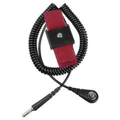 Desco 09039 Clasp Wrist Strap Kit, Universal, 6 ft Coiled Cord