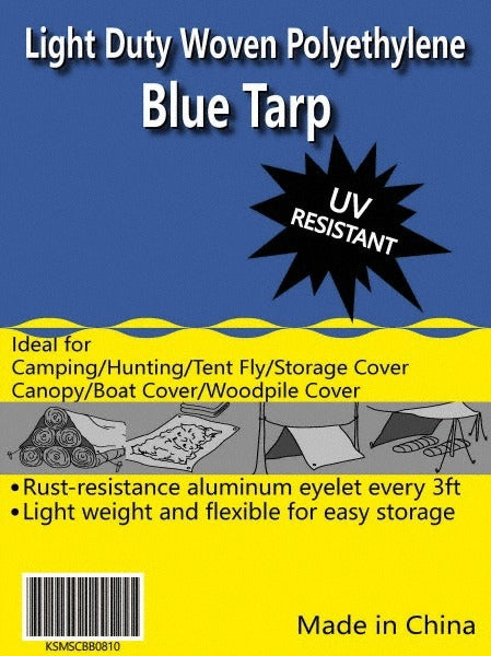 VALUE COLLECTION Value Collection KSMSCBB2040 Poly Tarp 40 Ft X 20 Ft Blue