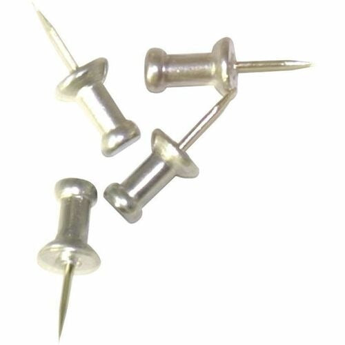 ADVANTUS Advantus Corp. AVTCPAL5 Aluminum Push Pins Box of 100