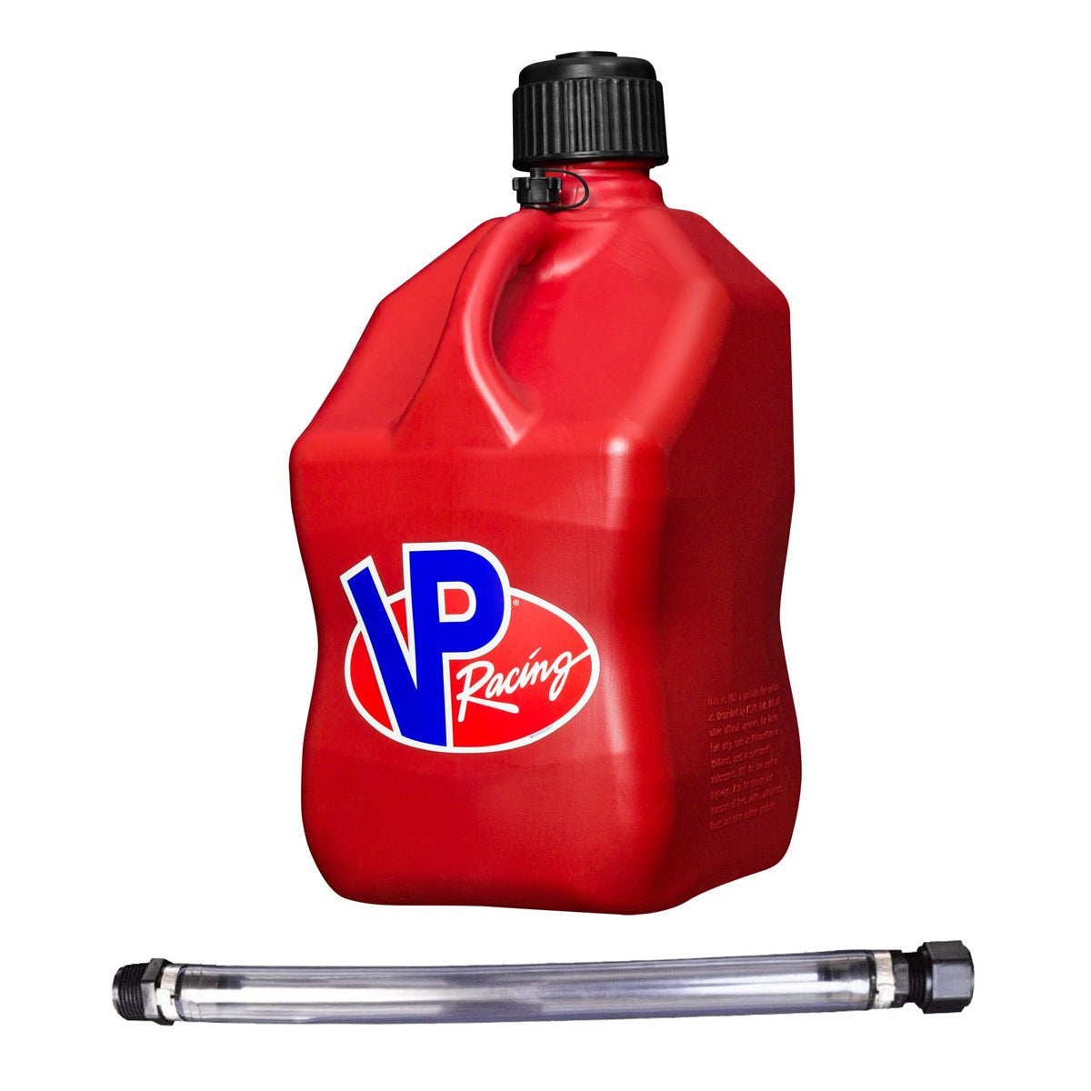 VP RACING FUELS Vp Racing Fuels 3516-CA Utility Jug w/ Hose Square 5.5 Gallon (VPF3516-CA)