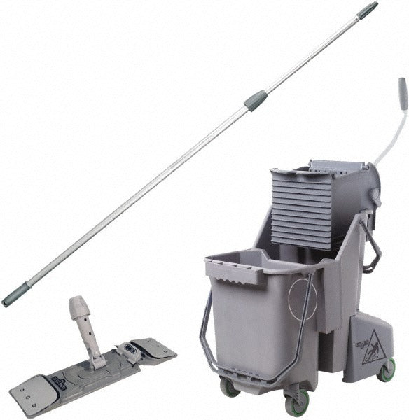 UNGER Unger SCFPG 32 Qt Plastic Bucket Wringer Gray