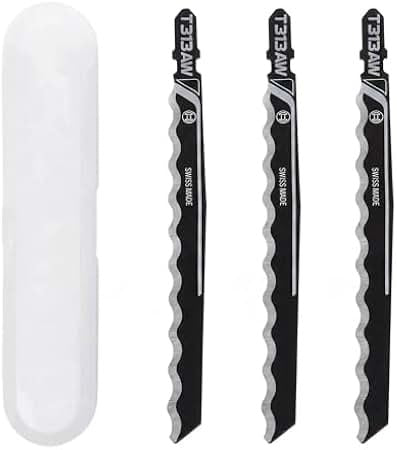 BOSCH Bosch T313AW3 6 In Knife Edge Jigsaw Blade Pack of 3