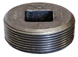 MARS Mars 69029103544 Black Square Countersunk Plug 2 in