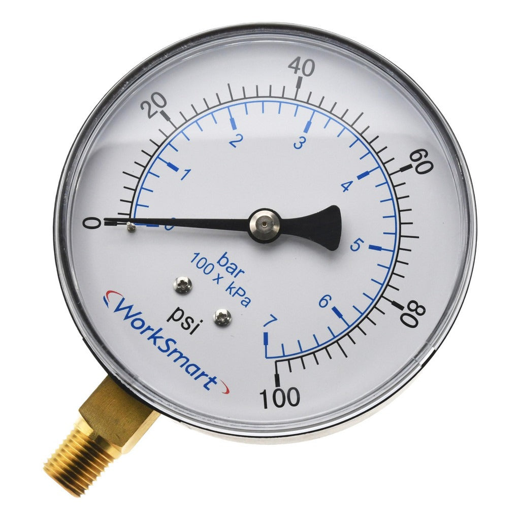 VALUE COLLECTION Value Collection 111CL35100 Pressure Gauge 100 Psi