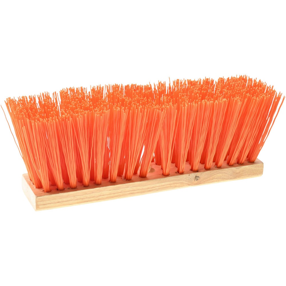 Pro-Source 09246034 16 Rough Surface Synthetic Push Broom 3-1/4 in Bristle Length No Handle