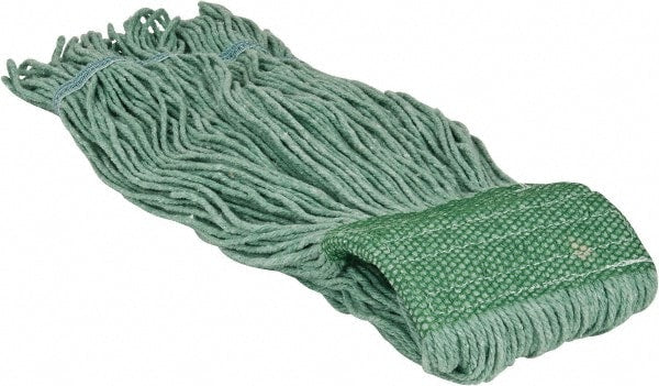 Pro-Source 09246265 5 Green Head Band Large Blended Fiber Loop End Mop Head - 4 Ply Replacement MPN