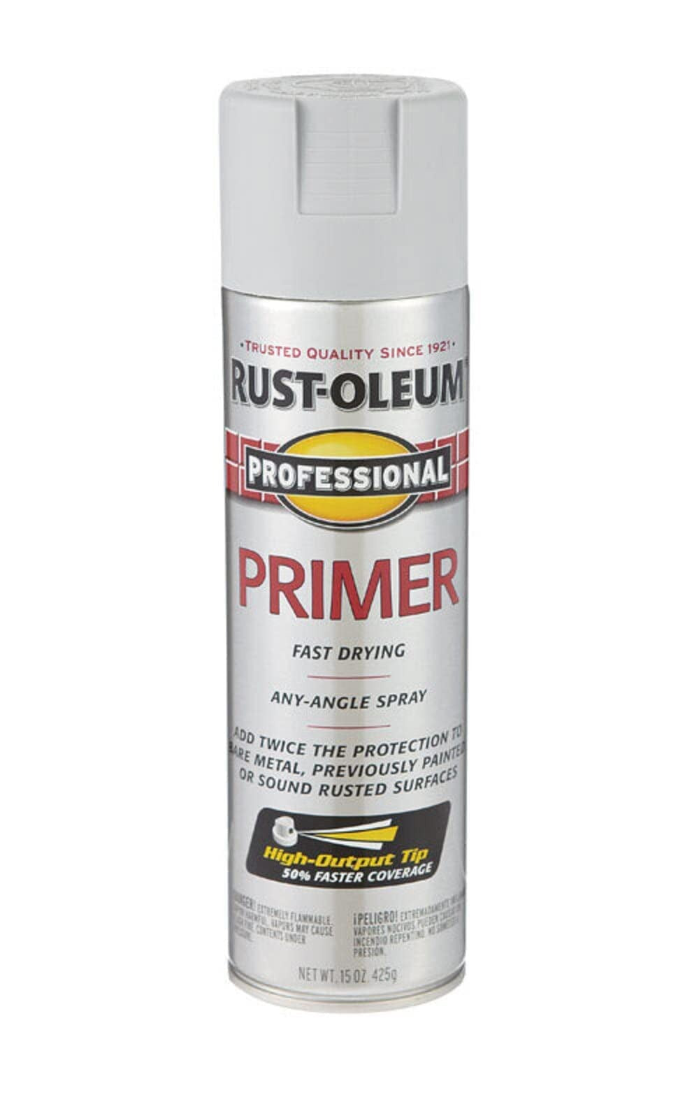 RUST-OLEUM Rust-Oleum 7582838 Professional Primer Spray Paint 15 oz Any-Angle