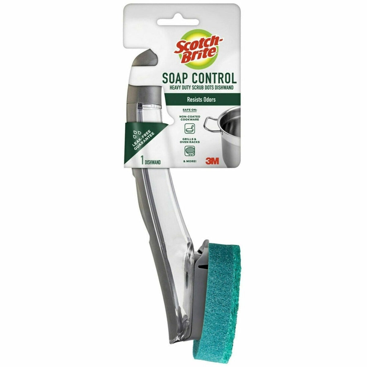 3M 3M MMM651U4 Scotch-Brite Advanced Heavy Duty Dishwand (1 Each)