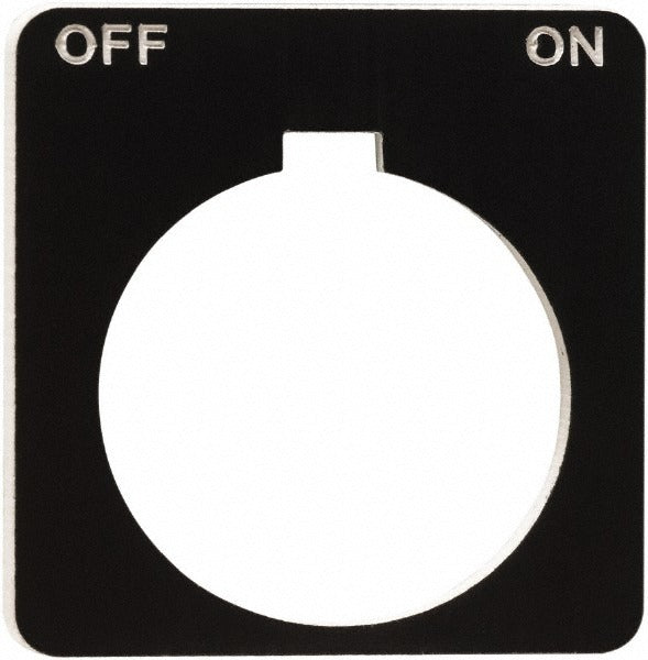 SCHNEIDER ELECTRIC Schneider Electric 9001KN244BP Legend Plate Off-on