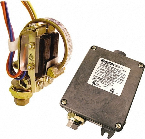 BARKSDALE Barksdale B1S-S48SS Bourdon Tube Pressure Switch 6000 Psi