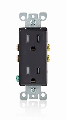 LEVITON Leviton R55-T5325-0DE Tamper Resistant Outlet 15A 125V