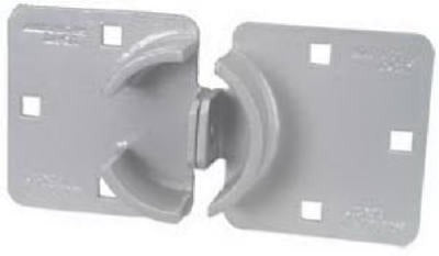MASTER LOCK Master Lock Co A800 Heavy Duty Chrome Hasp 6 Square Hole