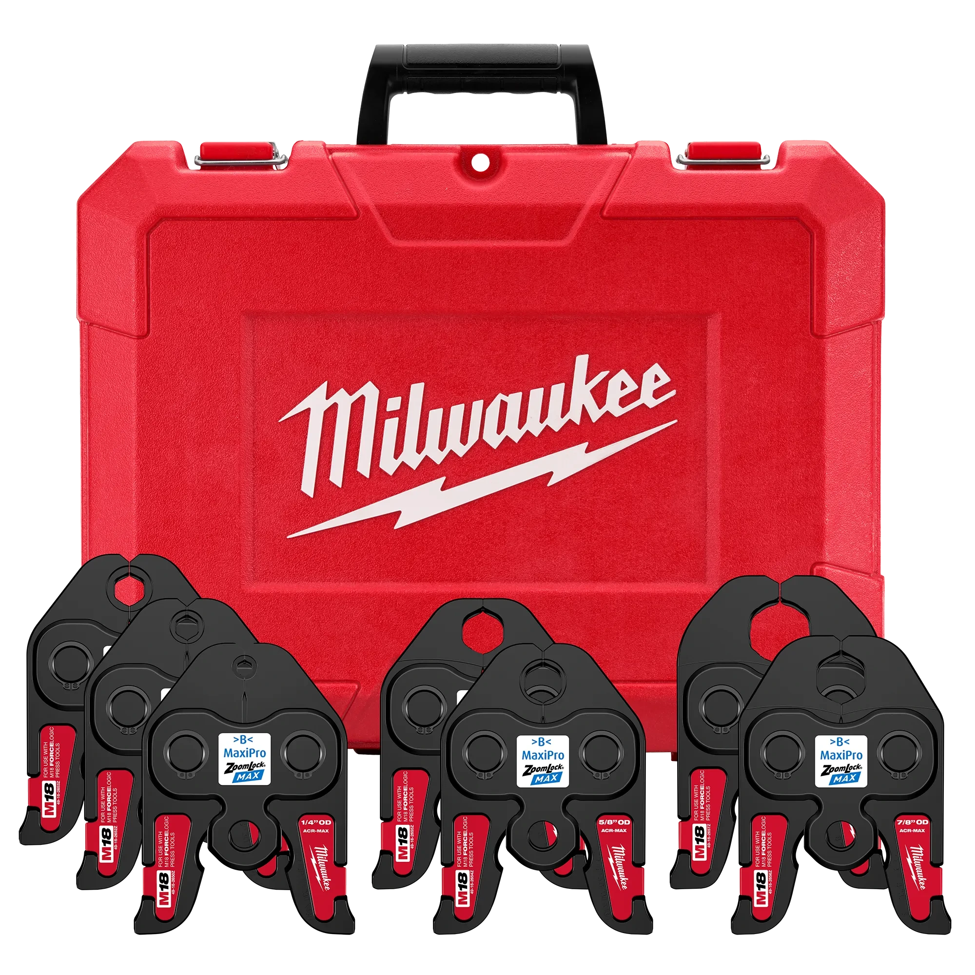 MILWAUKEE MILWAUKEE 49-16-2662Z ZoomLock MAX Press Jaw Kit 1/4 to 1-1/8