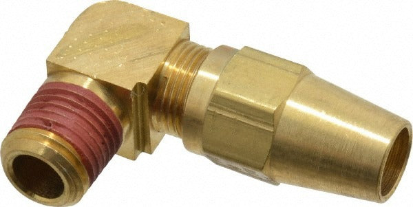 PARKER Parker VS269AB-6-4 Compression Male Elbow 1/4-18 Brass