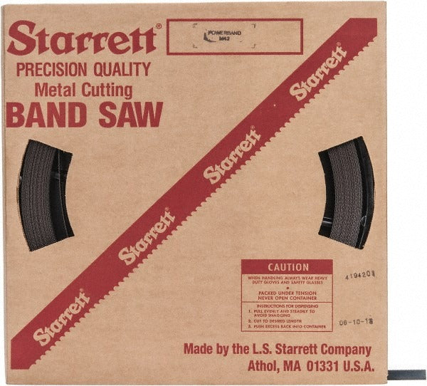 STARRETT Starrett 13962 Band Saw Blade Coil 1/2 in 100 Ft 14 Tpi Bi-metal