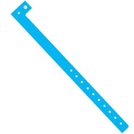 BSC PREFERRED Bsc Preferred WR120BE Plastic Wristbands 500 Count